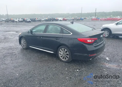 2017 Hyundai Sonata Sport from USA, damaged, VIN 5NPE34AFXHH524018